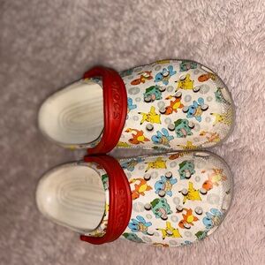 CROCS Pokémon - Red and White